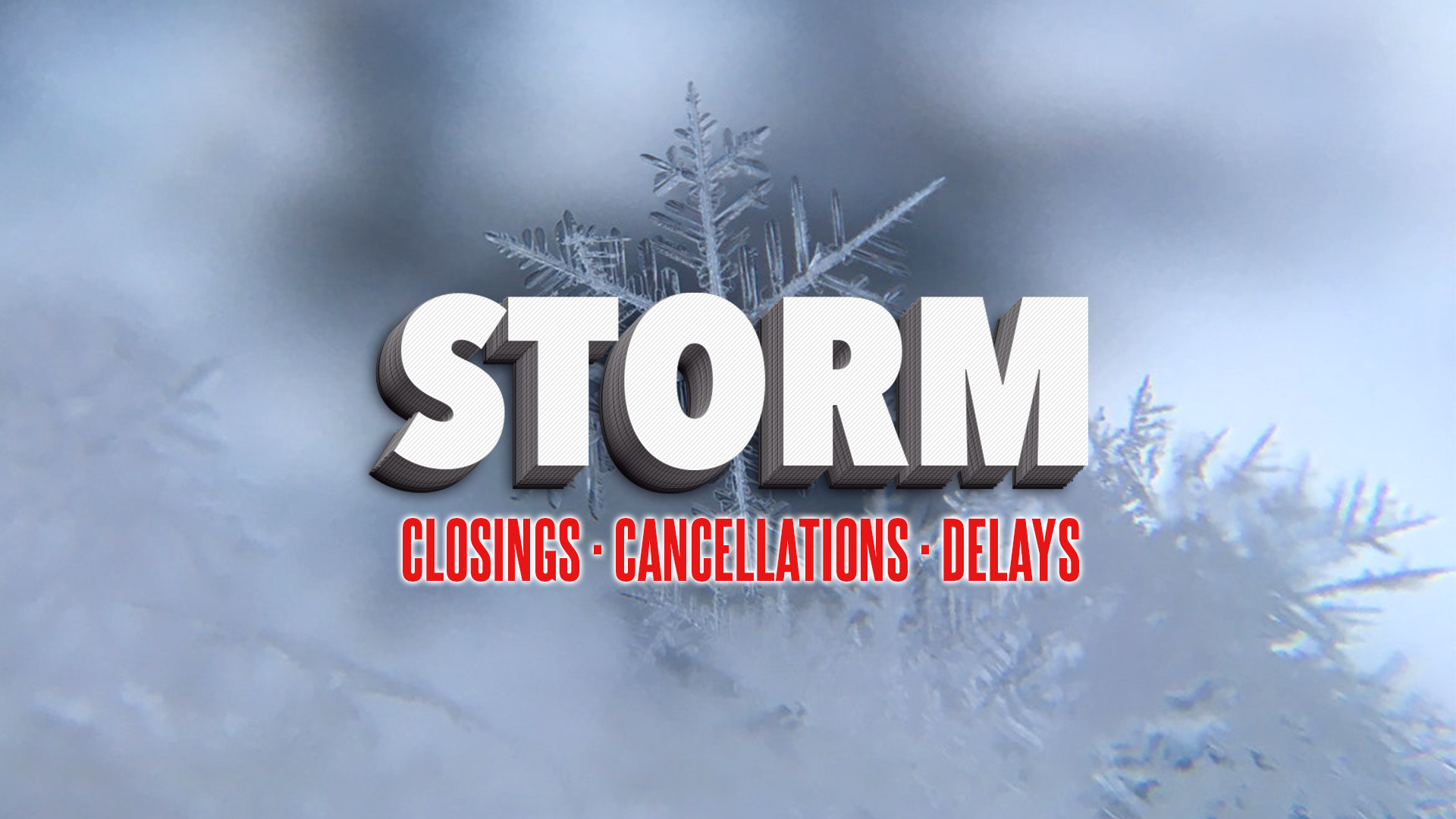 Central and Southern Maine Closings and Delays