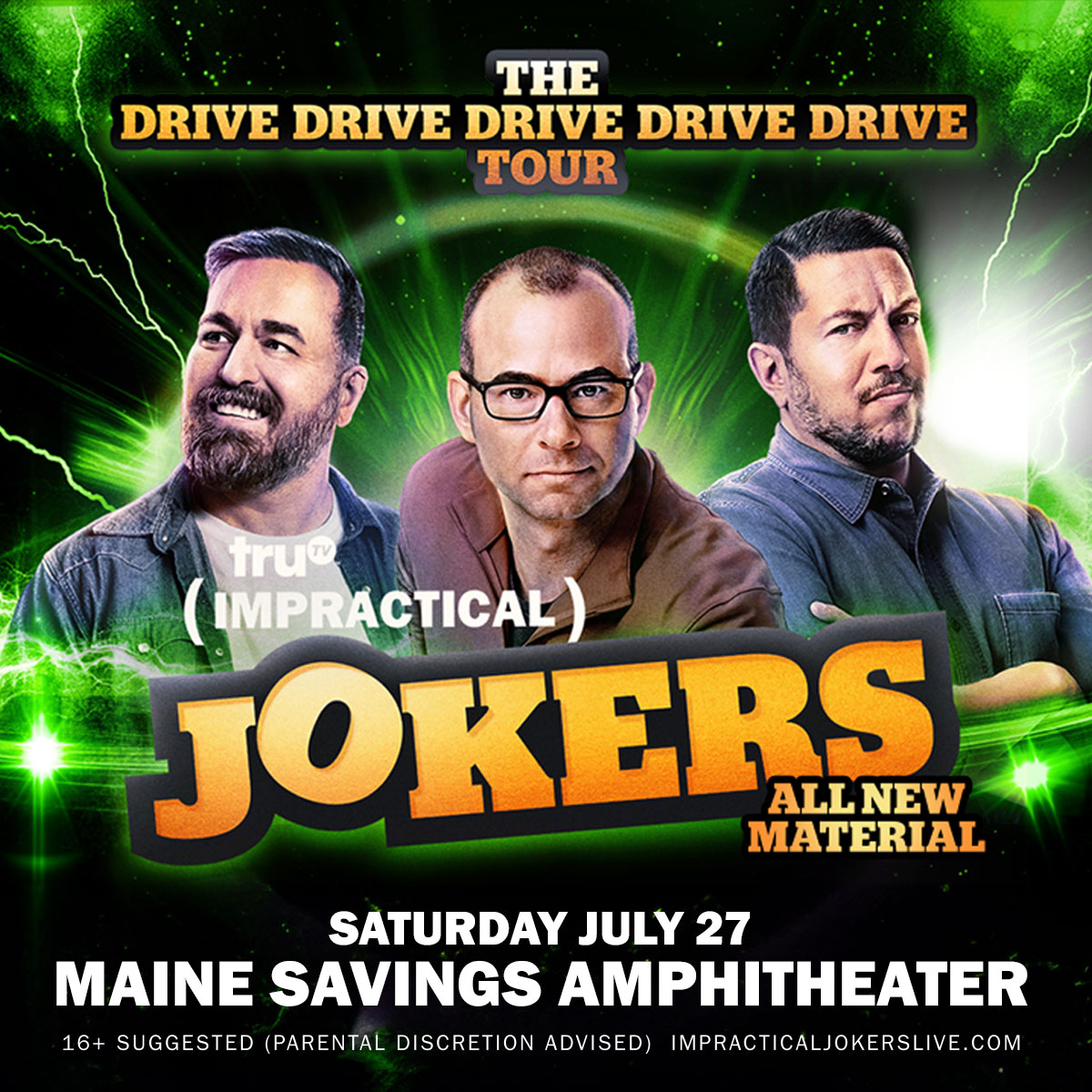 Win Tickets to Impractical Jokers at Maine Savings Ampitheater