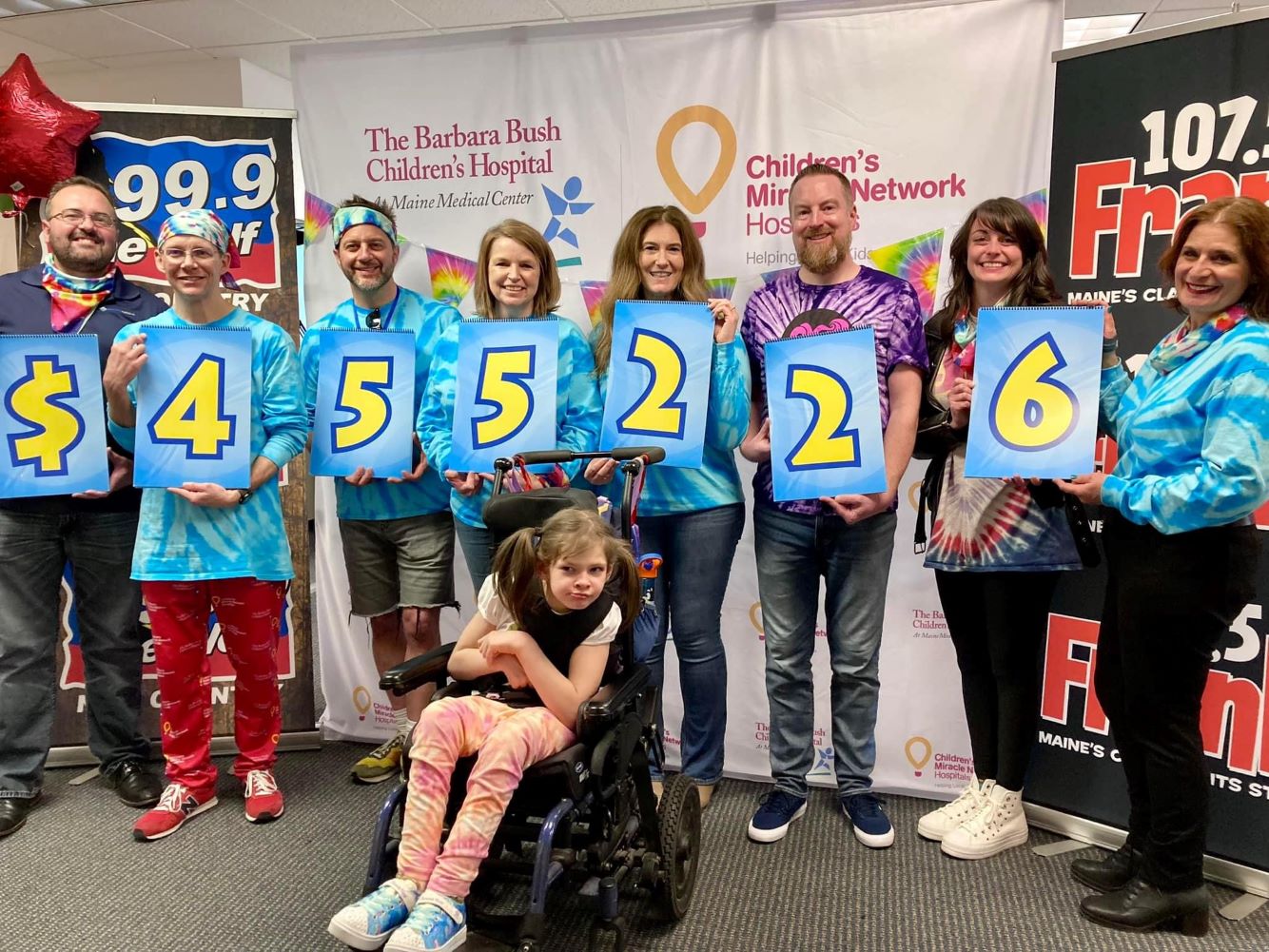 107.5 Frank FM Helps Raise Over $450,000 for Barbara Bush Children’s Hospital