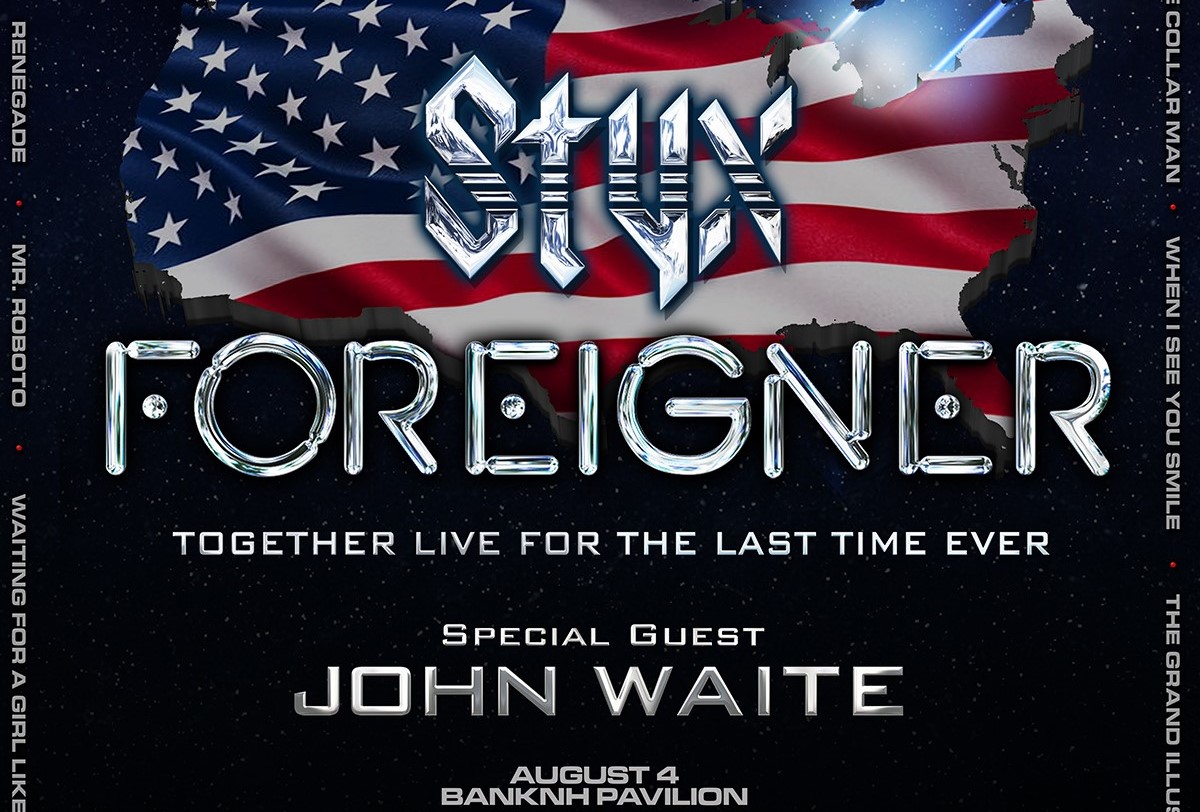 Win Tickets to Styx and Foreigner at BankNH Pavilion