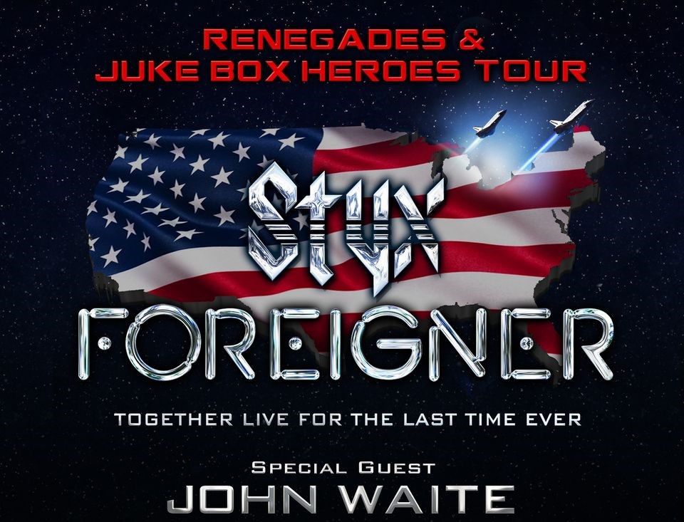 Win Tickets to Styx and Foreigner at Maine Savings Ampitheater