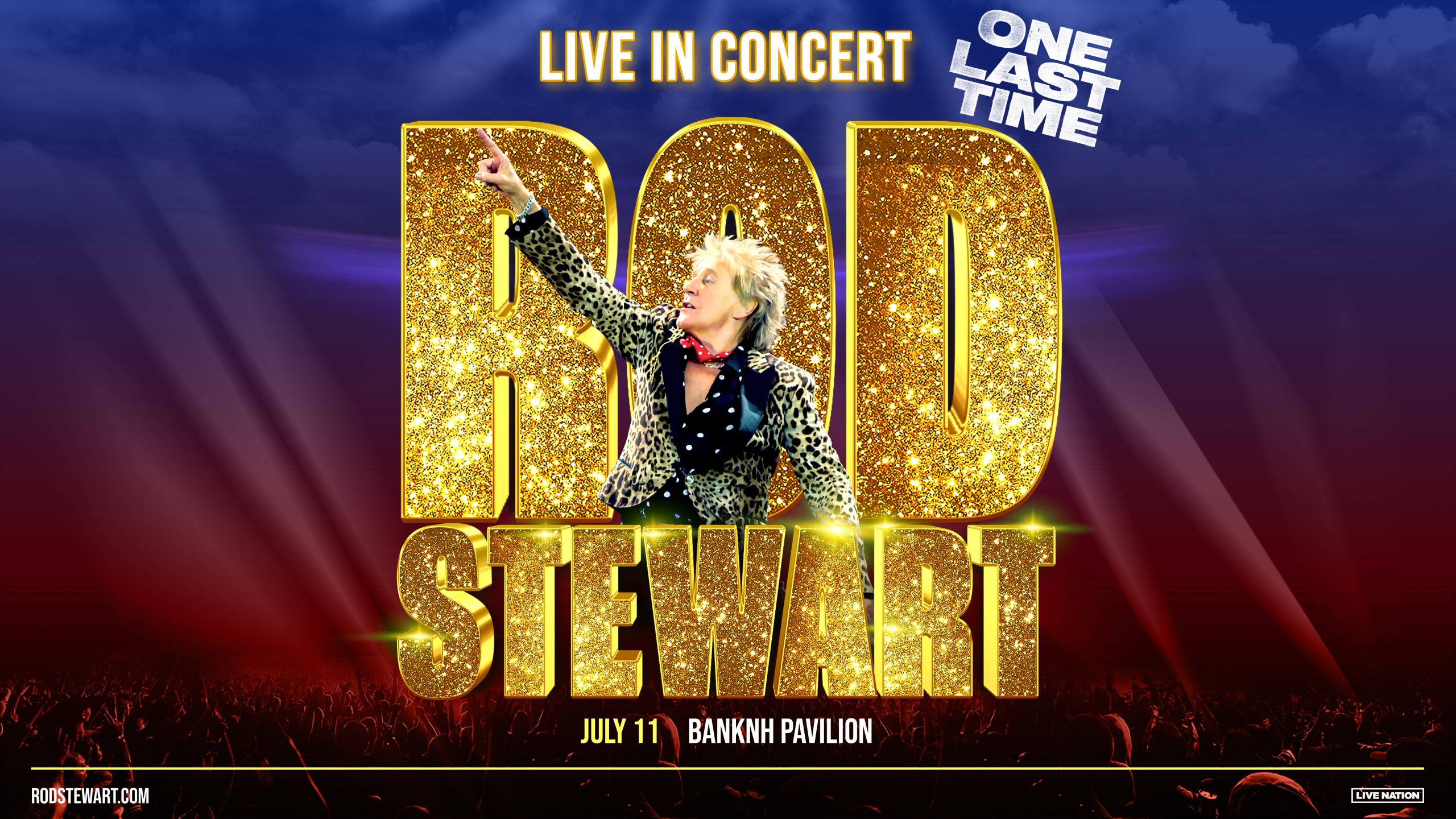 Enter to Win Rod Stewart Tickets at BankNH Pavilion Next Summer!