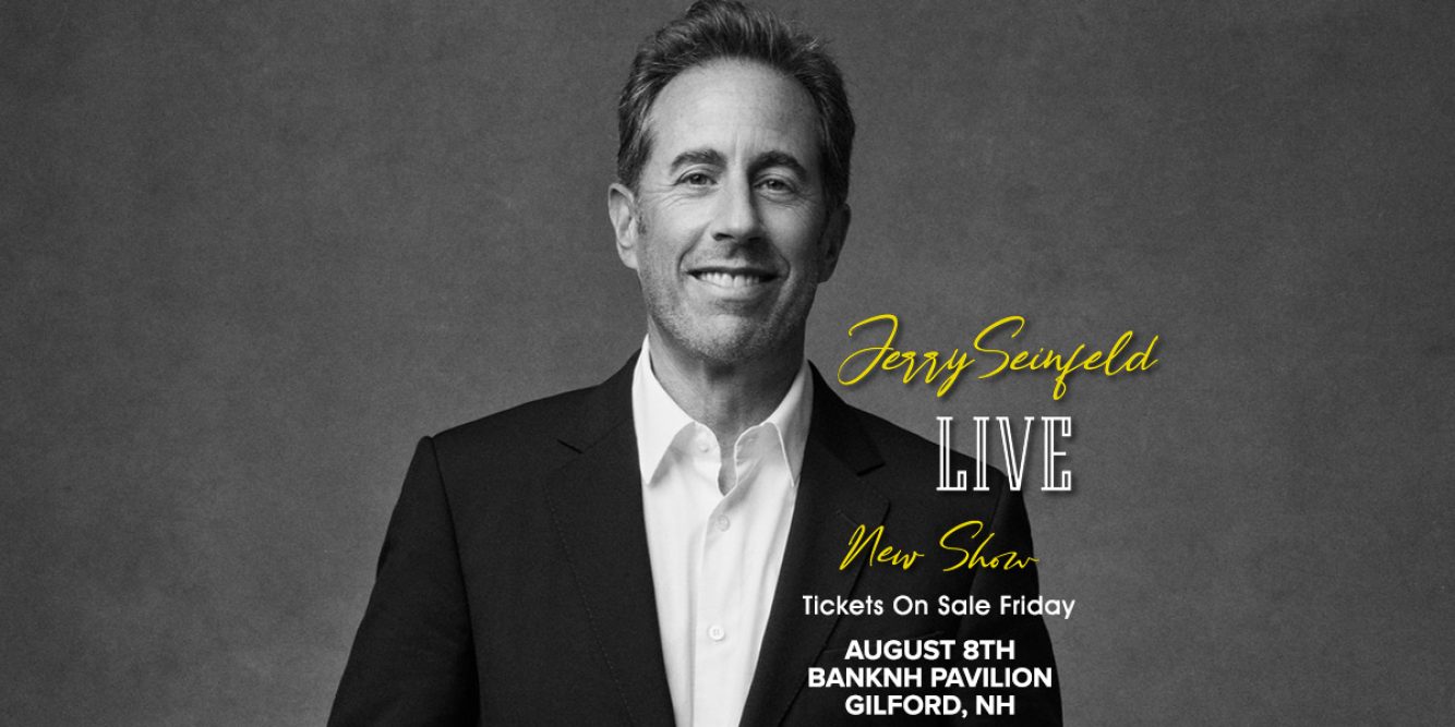 Last Chance to Win Tickets to See Jerry Seinfeld at BankNH Pavilion
