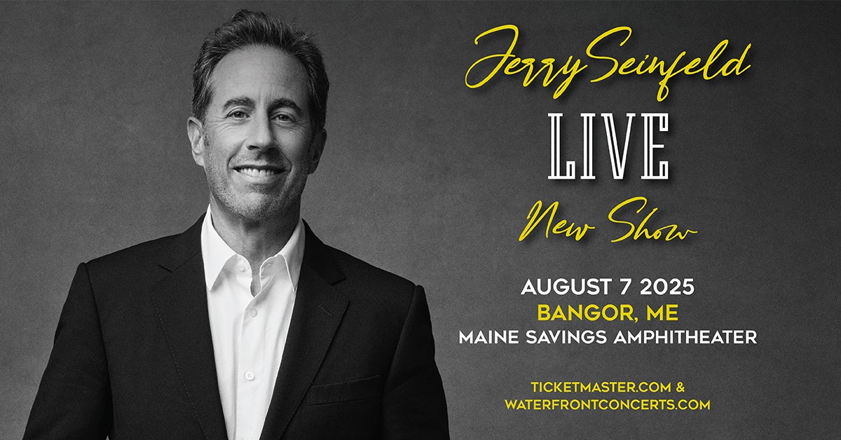 Win Tickets to See Jerry Seinfeld at Maine Savings Amphitheater