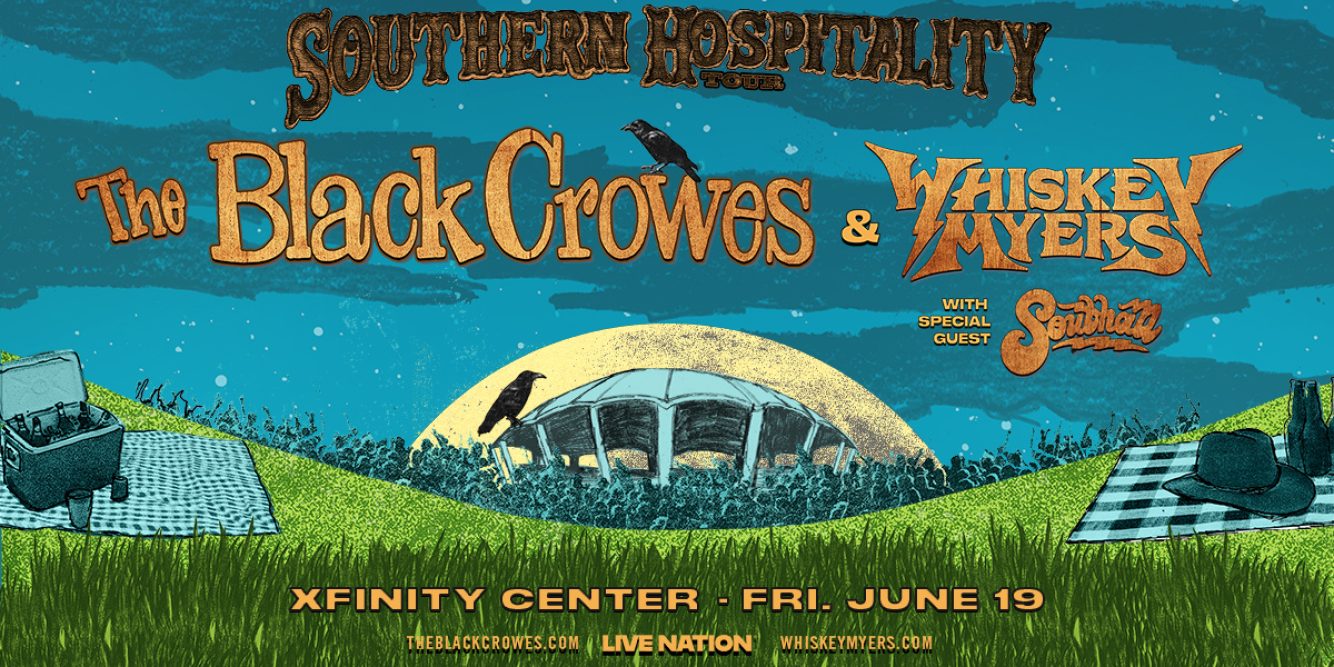 Win Tickets to See The Black Crowes & Whiskey Myers at the Xfinity Center!